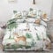 GEDAEUBA Waldtiere Bettwäsche 140x200 Sommer - Kinder Bettbezug 140x200 2er Set, Wendebettwäsche und Kissenbezug 70x90, Weiche & Atmungsaktive Mikrofaser Bettwäsche-Sets mit Reißverschluss