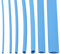 Heat Shrink Tubing 2:1 Electrical Cable Wire Sleeving (25.4mm Dia) - 1 Metre - Blue
