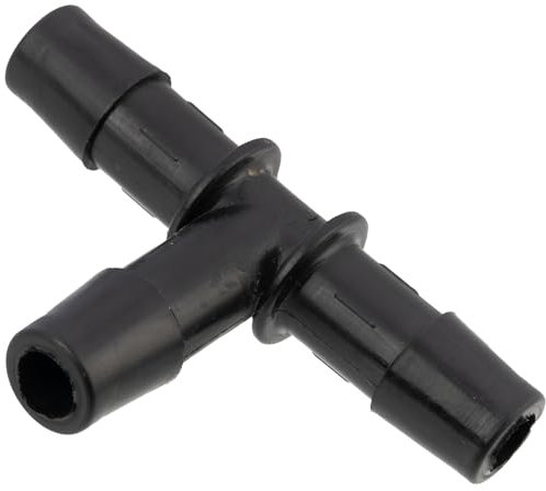 AERZETIX - C70152 - Manguito de conexión, tubo de refrigerante universal en forma T de 3 vías - longitud 60mm - diámetro exterior 10mm - diámetro interior 6mm - en plástico
