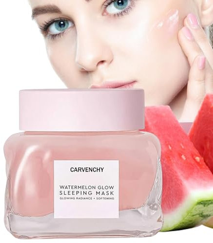 Glow Watermelon Feuchtigkeitscreme, 50ml Watermelon Glow Toner, Wassermelonen Hautpflege Feuchtigkeitsspendende Gesichtscreme, Wassermelonen Hautpflege Skincare Produkte Glows Recipe