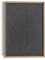 REINDERS Relief Wandbild, Arches - charcoal, Wohnzimmer, Poster, Wanddeko, Room Decor, MDF, Schwarz, 40x30cm