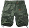 Procity Vintage Herren Cargo Shorts Bermuda Kurze Hosen Herren inkl. Gürtel Berlin Grün 40/XXL