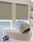 Graywind Smart Blinds Work with Alexa, Waterproof Motorized 100% Blackout Shades with Zigbee Motor, Customized Automatic Electric Window Blinds with Remote Control, Coffee