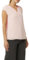 comma Blusenshirt mit Satinblende zartrosa 40