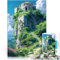 Adults Puzzles 1000 Piece Jigsaws Landscape in Ghibli style Analyse und Logik Geeignet für die Schreibtischdekoration38x26cm