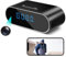 WiFi Spy Camera Clock 1080P HD Hidden Camera Wireless Small Hidden Camera for Home Security Mini Indoor Secret Surveillance Camera Nanny Cam with APP Control Night Vision and Motion Detection