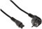 C2G - Cable de alimentación para Ordenador portátil (CEE 7/7 a IEC 60320 C5) de 3 m - Cables eléctricos (3 m, Macho Connector/Macho Connector, CEE7/7, acoplador C5, 250 V, Negro)