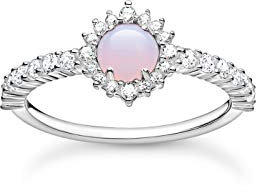 THOMAS SABO Ring Opal-Imitation 925 Sterling Silber TR2344-166-7-54