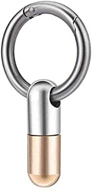 Jorzer Keying Micro Tool Multifunktionale Keychain Tool Mini Kapsel Schneidwerkzeug Keychain Sicherheitsgurt Cutter Edelstahl Anhänger Schlüsselanhänger für den Alltag