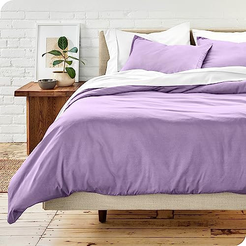 Bare Home Set Copripiumino 240 x 220 cm - Copripiumino in Microfibra 240 x 220 e 2 Federe (240 x 220/80 x 80 x 2, Lavanda)