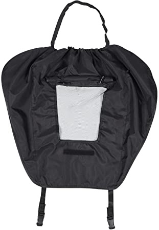 Sonnenschutz für Kinderwagen, UV Schutznetz für Draußen, Schwarz | Cationic Cloth, Leichte Befestigung, Regenschutz Funktion, für Babys und Kinder
