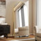 BEAUTYPEAK Großer Bogen Ganzkörperspiegel 181x63 cm, Gewölbter Standspiegel hängend oder lehnend an die Wand, groß Bodenspiegel mit Ständer für Schlafzimmer, Wohnzimmer oder Ankleidezimmer, Gold