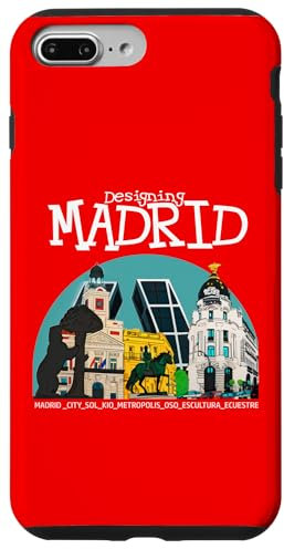 iPhone 7 Plus/8 Plus MADRID CITY BUILDINGS AND SCULPTURES Case