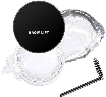 Clear Brow Gel, Fissatore per sopracciglia a lunga durata, Sopracciglio Styling Sapone, con pennello, Per Sopracciglia Styling