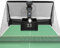 HarBin-Star - Automatische Tischtennis Ballmaschine, Tischtennis Roboter mit Fernbedienung, Ping Pong Roboter, Begleitend 100 Kugeln & Netzen, 10 Modi programmierbar