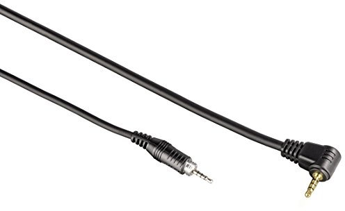 Hama Anschlussadaperkabel für Panasonic, Geeignet für alle Hama DCCSystem Base Auslöser, 80 cm lang, PAN-1, Schwarz