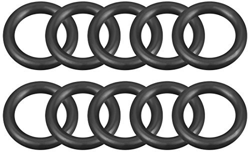sourcing map 10 Stück Nitrilkautschuk O-Ring Metrische Dichtung Gummi 30mm Außendurchm. 20mm Innendurchm. 5mm Breite