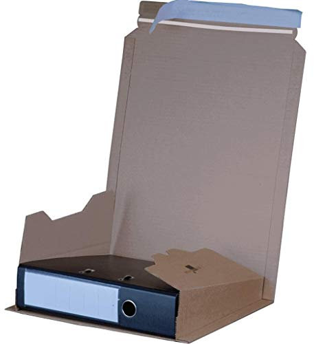 LivepacOffice Braun Ordner Versandkarton / 87-35x300x367mm