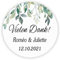 MameArt 50stk Aufkleber Personalisiert Hochzeit Vielen Dank, 4cm Sticker für Hochzeit Taufe Kommunion Geburtstag Feste Geschenke Präsente (DE01)