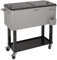 Cuisinart CCC-3517 Tragbarer 80 Quart Outdoor-Kühlwagen mit doppelseitigem Deckel, Grillwagen mit Flaschenöffner (passend für 100 Dosen oder 50 Flaschen)