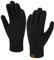 Bequemer Laden Winter Warm Damen Touchscreen Handschuhe Thermo Winterhandschuhe Strickhandschuhe mit Winddicht Manschette Frauen Geschenk, Schwarz