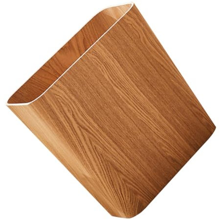 Cabilock Cubo De Basura Madera Contenedor Residuos Cesto Basura Hogar Decoración
