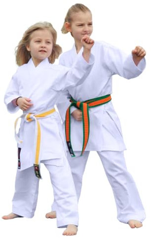 Kihon KIAI Karateanzug Anfängeranzug Kinderanzug Einsteigeranzug (120 cm)