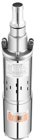 Pompa dell'acqua a energia solare, 180 W, pompa sommersa per pozzi profondi, 12 V DC, pompa per pozzi sommergibili per industria, irrigazione, uso domestico