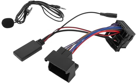 RATCHROLL Stereo Radio Harness für BMW E39 X5/X3 Z4/R50/R53 CD Radio Bequemer Bluetooth AUX Adapter Musik Kabel Mikrofon Freisprecheinrichtung 1 Set