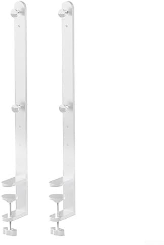 2 Pack Desk Clamp Bracket for Effortless Pegboard Installation and Workspace Organization