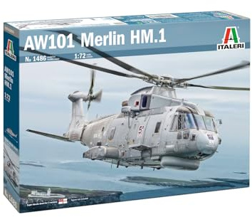 Italeri 1486 AW-101 Merlin HM.1 1:72 Model Kit