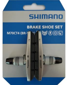 SHIMANO Bremsschuh M70CT4 Paar BR-R573-L, schwarz, 1 Paar, Y-8KY98060