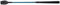 TdeT Gerte Zuckerstange – Türkis / Schwarz – 66 cm