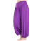 HOEREV Marke Super weiche Modal Spandex Harem Yoga Pilates Hosen, Gr.-3X-Large,Lila
