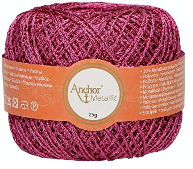 Anchor Metallic, Aufmachung: 25g, Lauflänge: 100m, 308