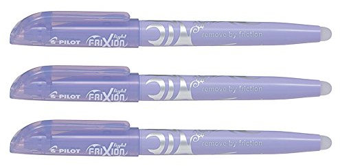 PILOT Frixion Light Pastellviolett 3er-Set