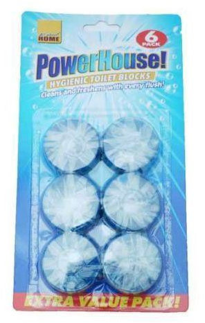 Powerhouse Toilet Blocks 12 x 6 Blue 72 Pack
