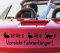 tjapalo® s-pkm238 XL39x10cm Autoaufkleber Fahranfänger auto Sticker Vorsicht Autosticker Anfänger 39x10cm