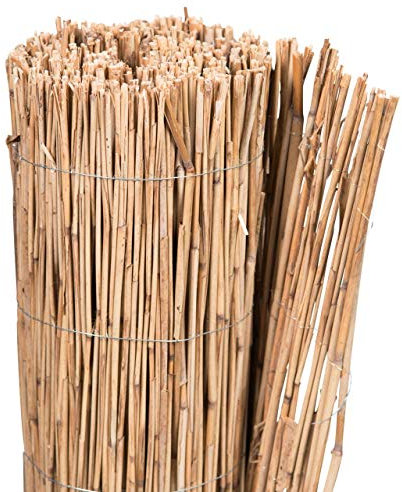 AFP Schilfrohrmatte Winterschutz Pflanzen, 60 x 100 cm/Stammschutz Bäume/Frostschutz Kübelpflanzen/Bastelmatte/Winterschutz Pflanzen / 2 Jutesäckchen gratis