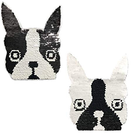 Supvox DIY Nähpatch Aufnäher DIY Dekorative Applikationsaufkleber Bestickte Stoffpaste Abziehbild Stickereiflecken Stoffaufkleber Für Bekleidung Flicken Aufnähen Gestickt Pailletten