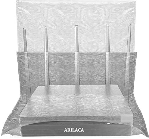 Large Wifi Router Cover faraDay Bag E M F Protection Wifi Blocker faraDay Cage for Smart Meter Cover E M F Blocker Signal Block E M F shield 5G Protection Radio Frequency Card Holder 13.8 IN*15.7 IN