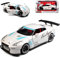 alles-meine.de GmbH Defekte Verpackung Nisan Skyline GT-R R35 Ben Sopra Coupe Weiss Ab 2008 1/24 Jada Modell Auto mit individiuellem Wunschkennzeichen