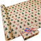DOJoykey 16M * 43cm Rollenpaket Weihnachts geschenkpapier, recycelbares Kraftpapier für Weihnachten Geburtstag Hochzeit Geschenkverpackungs dekoration