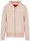 Armani Exchange Nylon Viscose Stretch Scuba Zip Up Felpa Maglia di Tuta, Alba, S Donna