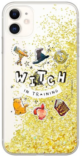 ERT GROUP mobile phone case for Apple Iphone 11 original and officially Licensed Harry Potter pattern Harry Potter 244 optimally adapted to the mobile phone, with glitter overflow effect