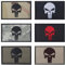 Pilikoll 6 Stücke Dead Skull Hook & Loop Patches Militär Patches Aufkleber Abzeichen Militär Deutschland Bundeswehr Patch Tactical Morale Punisher Patch für Tasche, Jacke, Jeans, Hut