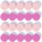 DUJEQM Magnete für Magnettafel, 20 Stück Magnete Stark Kühlschrankmagnete Kühlschrank Magnete Mini Magnete Klein Whiteboard Magnete Rund Magneten Starker Halt Tafelmagnete für Whiteboard Pinnwand,Rosa