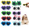 DHER 10 Stück Hunde-Haarspangen Tierhaarschleifen Haustier-Haarspangen Kleintier-Haarspangen Super niedlicher Hundekopfschmuck, niedliches Katzen- und Hundeparty-Zubehör (A)