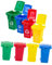 JOINPAYA Abfallsammler 8st Mini-mülleimer Storage Boxes Aufbwahrungs-Box Für Regal Abfall Eimer Aufbewahrungs Boxen Mini-Schreibtisch-mülleimer Aufbewahrungseimer Für Stifte Plastik Abfalleimer