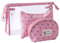 Trousse de Maquillage Transparente Trousse de Toilette en Imperméable PVC pour Femmes Sac Cosmétique de Voyage Pochette Sac de Rangement pour Vacance